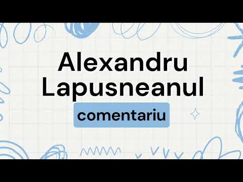 Alexandru Lapusneanul COMENTARIU