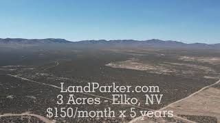 3 Acres - Elko, Nevada - $150/mth Financing