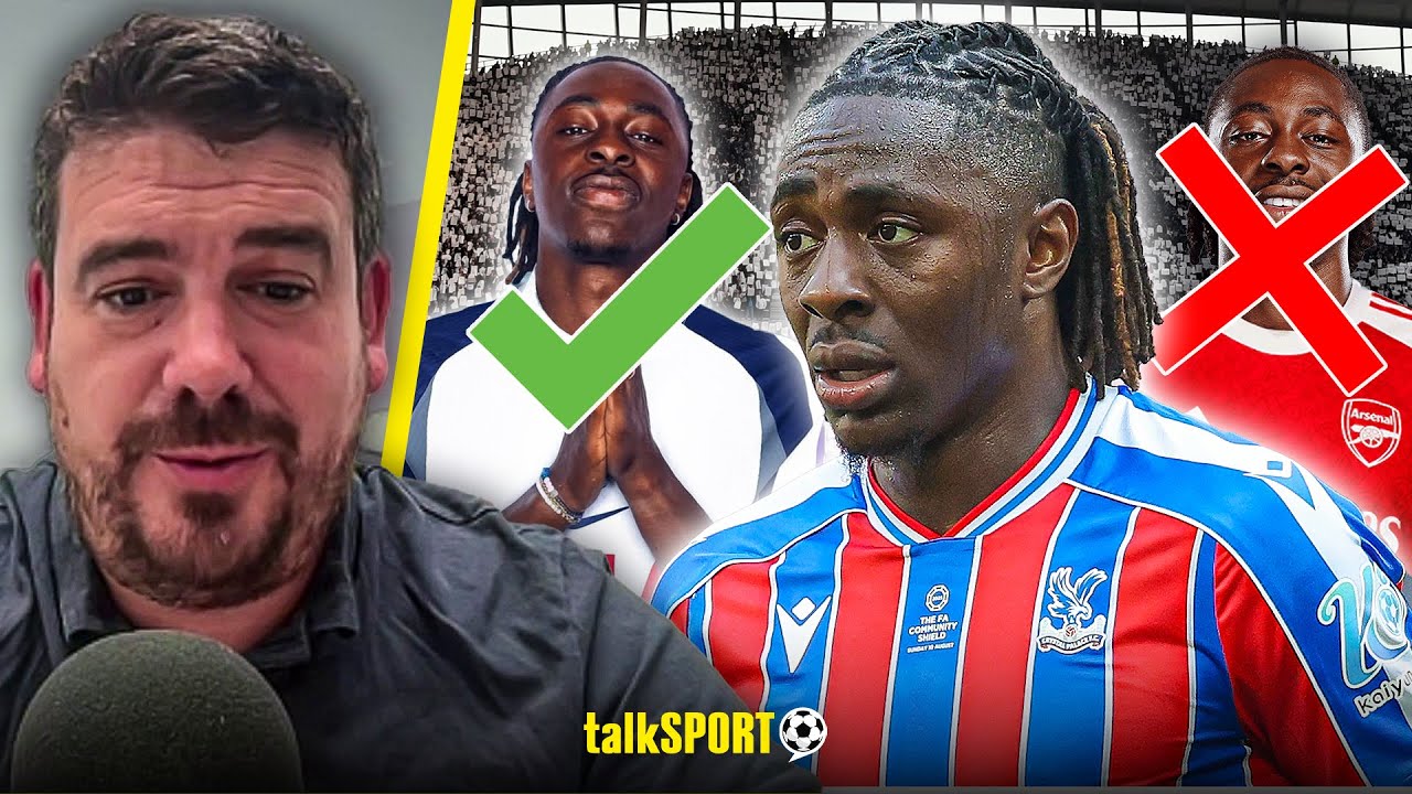 "FUNDS ARE THERE!" Alex Crook provides update on TUG OF WAR between Spurs & Arsenal for Eberechi Eze