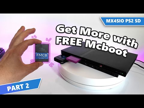 Best PlayStation 2 FreeMcboot guide set up Ps2 SD MOD Mx4sio