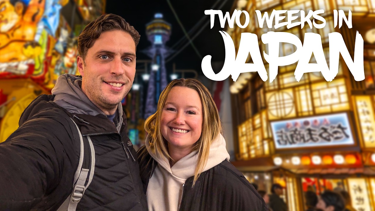 TWO WEEKS IN JAPAN 🇯🇵 Ep 2 - Osaka, Kobe, Nara, Kyosan, Tokyo