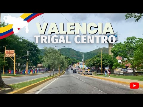 Recorrido Trigal Centro en carro | Valencia querida #venezuela