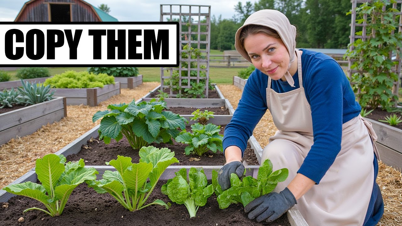 50 Amish Gardening Tricks To Grow More Food With Less Work