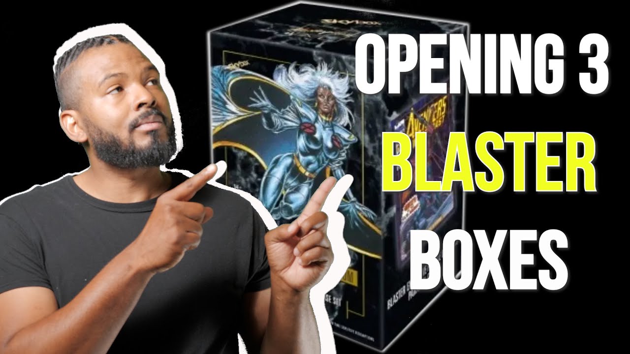 RIPPING SOME 92' MARVEL MASTERPIECES PLATINUM!