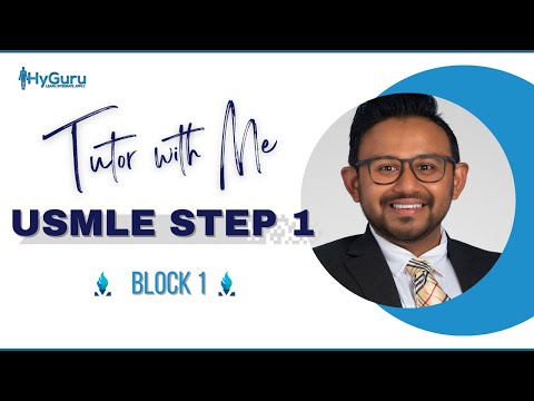 Tutor with Me | USMLE Step 1 Question Breakdown (Block 1️⃣)