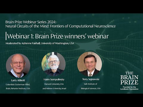 Webinar 1: Brain Prize winners’ webinar
