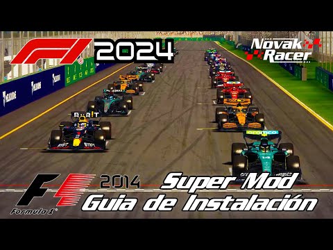 F1 2024 Mod F1 2014 ❗ Súper guía de instalación 🤯🤯 | #f12024 #f12014