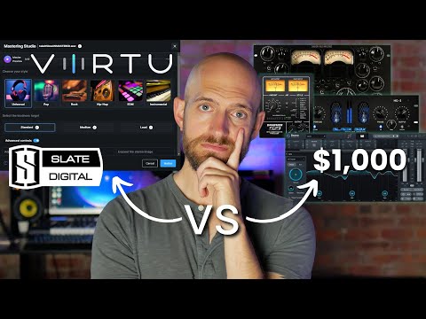 I compared Slate Virtu to my $1,000 mastering chain