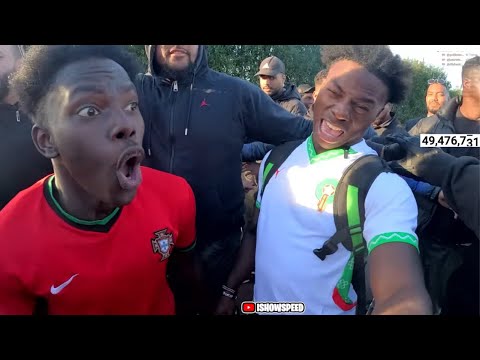 iShowSpeed Meets Moroccan Speed