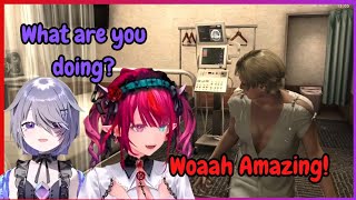 IRyS's reaction to seeing Sherry in RE 6 [YabaiRyS]