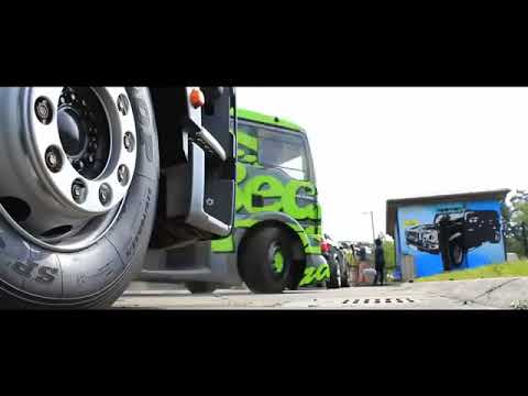 Thumbnail for Drift by truck   MAN TGS 18 480 Top Speed 215 km h by Truck, drift