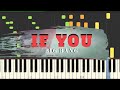 BIGBANG - IF YOU - Piano Tutorial [SHEETS + MIDI ...