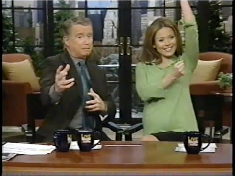 Regis and Kelly Host Chat - March 16, 2001