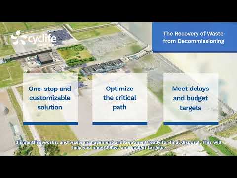 Cyclife's Nuclear Waste-Led Decommissioning Approach