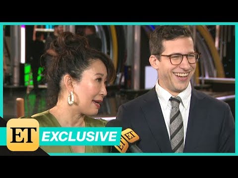 Golden Globes 2019: Andy Samberg Successfully Predict's Co-Host Sandra Oh's Big Win (Exclusive)