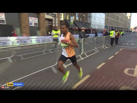 BEKELE'S first race in 2020 - London Half Marathon 2020