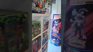 Benvenuti nel paradiso delle carte collezionabili Un piccolo tour del mio negozio #pokemon #onepiece