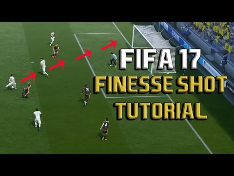 Fifa 17 FINESSE SHOT Tutorial - Fifa 17 Shooting Tutorial – Best Far Post Shot in Fifa