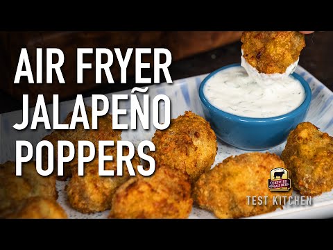 Air Fryer Jalapeño Beef Poppers Recipe