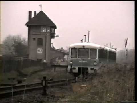 Letzter Betriebstag auf der Wriezener Bahn 18.04.98