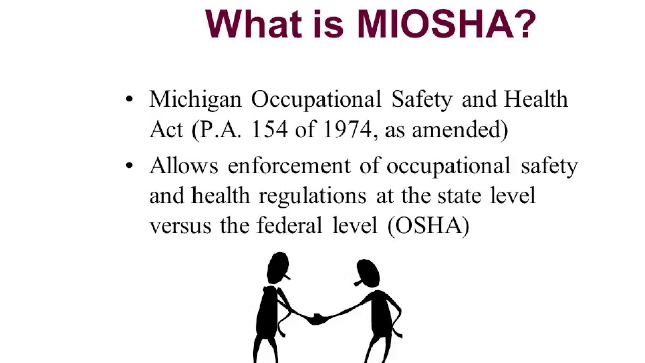 What is the difference between MIOSHA and OSHA? Tipseri
