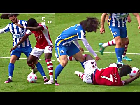 Marc Cucurella Eliminating  Saka !