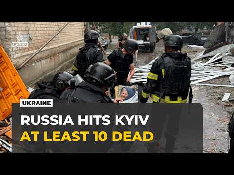 Russian strikes on Ukraine: At least 10 killed in attacks on Kyiv