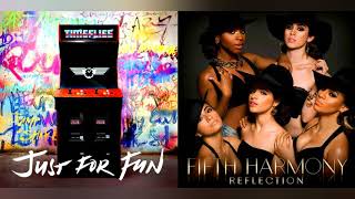 Fifth Harmony &amp; Timeflies - | Worth It / Undressed Rehearsal [💢💀Mashup Mix💥 ]