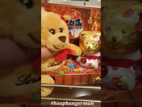 Lindt/ Teddy Bear Chocolate & Toys Cute/ Gift Ideas For Kids & Christmas/ Asmr