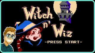 Witch n' Wiz Gameplay (PC) | A new puzzle platformer game for the original NES!