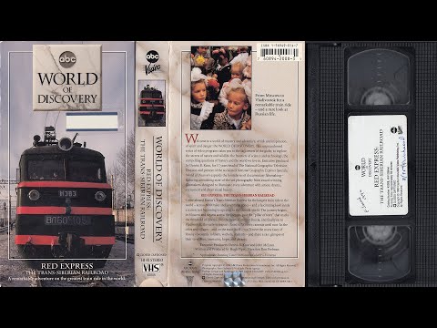 Red Express: The Trans-Siberian Railroad (1990) VHS 60fps