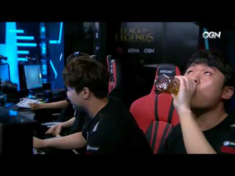 JIN (Kuzan Syndra) VS LZ (Bdd Leblanc) Game 1 Highlights - 2017 LCK Summer W2D4