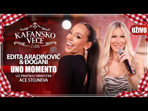 EDITA & DJOGANI - UNO MOMENTO | UZIVO | (ORK. ACE STOJNEVA) | 2023 | KAFANSKO VECE