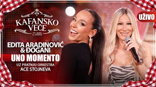 EDITA &amp; DJOGANI - UNO MOMENTO | UZIVO | (ORK. ACE STOJNEVA) | 2023 | KAFANSKO VECE