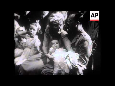 Exiled Dutch Princess Baptised