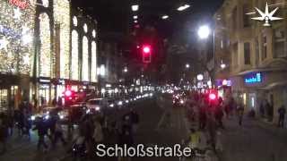 preview picture of video 'Schloßstraße→Walther-Schreiber-Platz‎. Berlin Steglitz, 17. Dezember 2013'