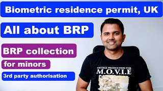 BRP | Biometric residence permit UK | BRP collection for minor | BRP card uk | All about BRP