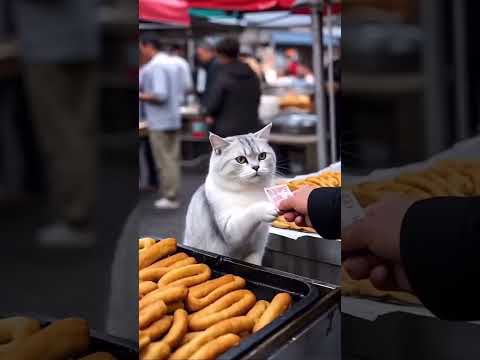 cat ki mehnat #funny #music