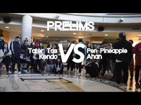 Tater Tas & Kendo VS Pen Pineapple & Ahan [PRELIMS] // COMMUNITY 2016