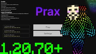 Download: PRAX HACKED CLIENT - Minecraft Bedrock Edition 1.20.72 - JUST UPDATED 1.20.70+