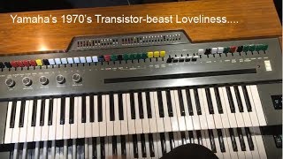Video thumbnail for Yamaha YC-45D demo by Dan Baker