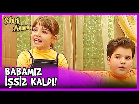 Ceren ve Cem, Sadık'ın Kovulduğunu Öğrendi - Sihirli Annem 6.Bölüm