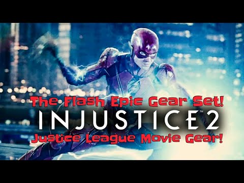 Flash Justice League Gear! Epic Gear Set! (Justice League Multiverse) [Injustice 2]