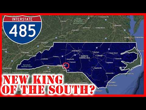 How I-485 TRANSFORMED Charlotte into a MAJOR American City | Benefits of Ring Roads