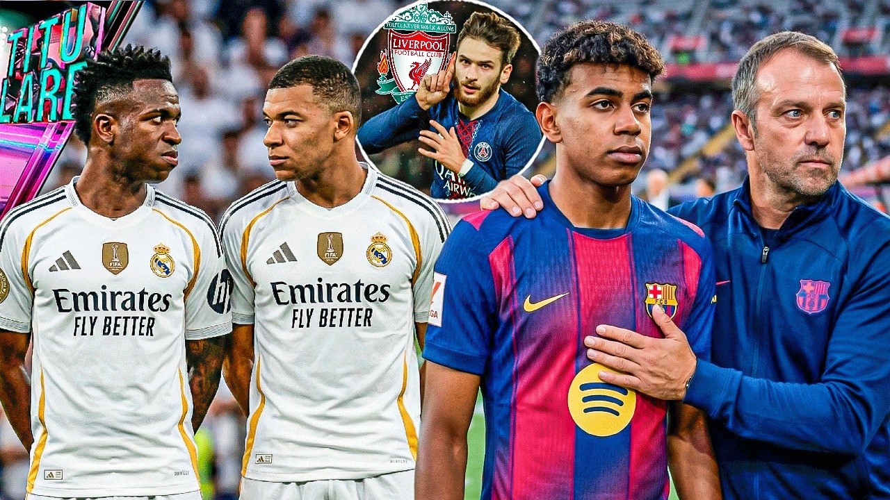 Flick justifica a Lamine “Tiene 18” | Aún falta conexión Mbappe-Vini | Prevén paliza al Liverpool