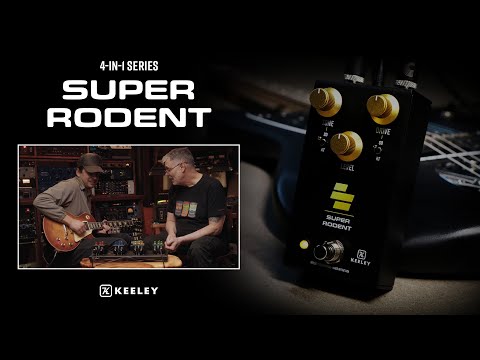 Keeley Super Rodent - Black / Yellow image 5