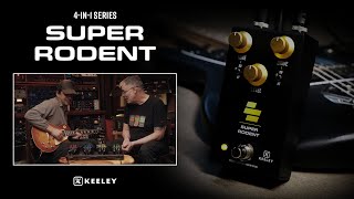 Video thumbnail for Keeley Electronics Super Rodent Overdrive and Distortion (4-in-1 Series) by Keeley Electronics
