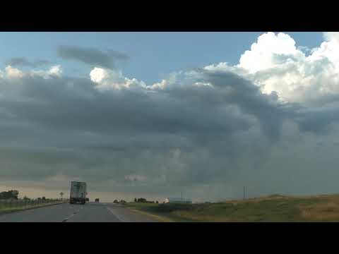 Beautiful Updrafts and Thunder Storm Afternoon Drive