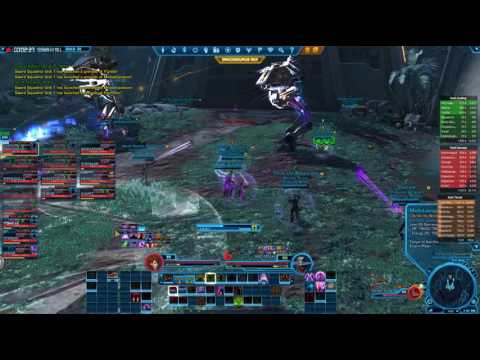 SWTOR Sword Squadron 16m HM Sorc Healer pov - Stroke my Wookie