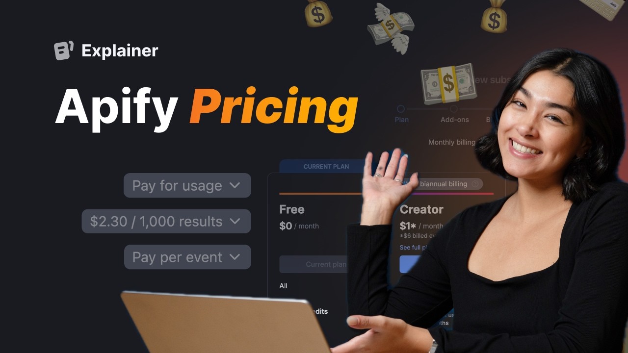 Apify Pricing Guide: Pay per event, Rentals, and Apify Plans